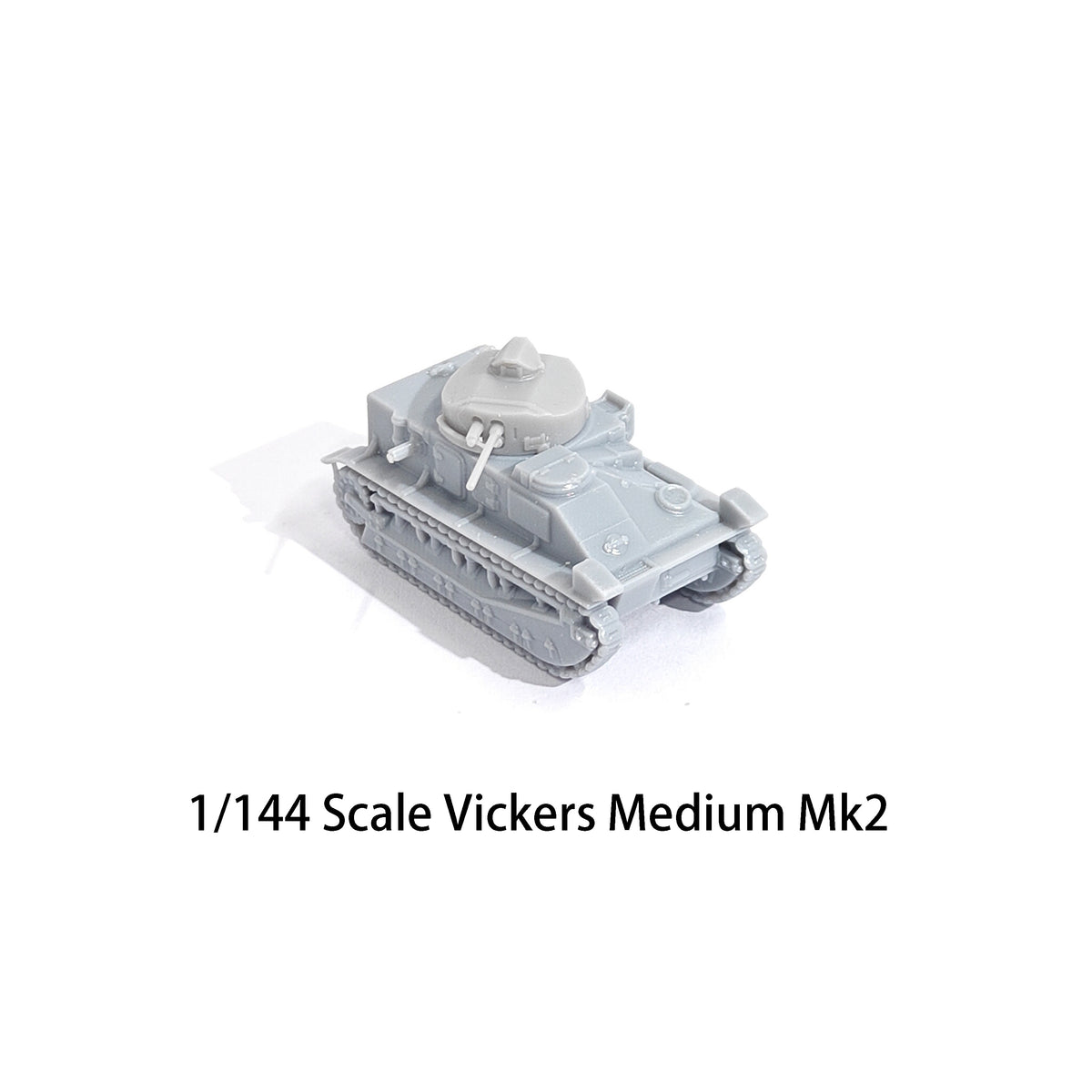 1/144 Scale Vickers Medium Mk.II unpainted resin model kits