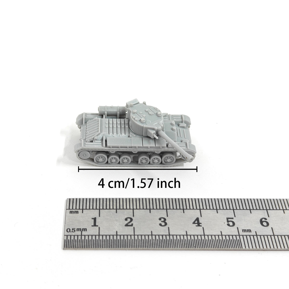 1/144 Scale Valentine IX medium tank Model kitss Unassembled miniatures