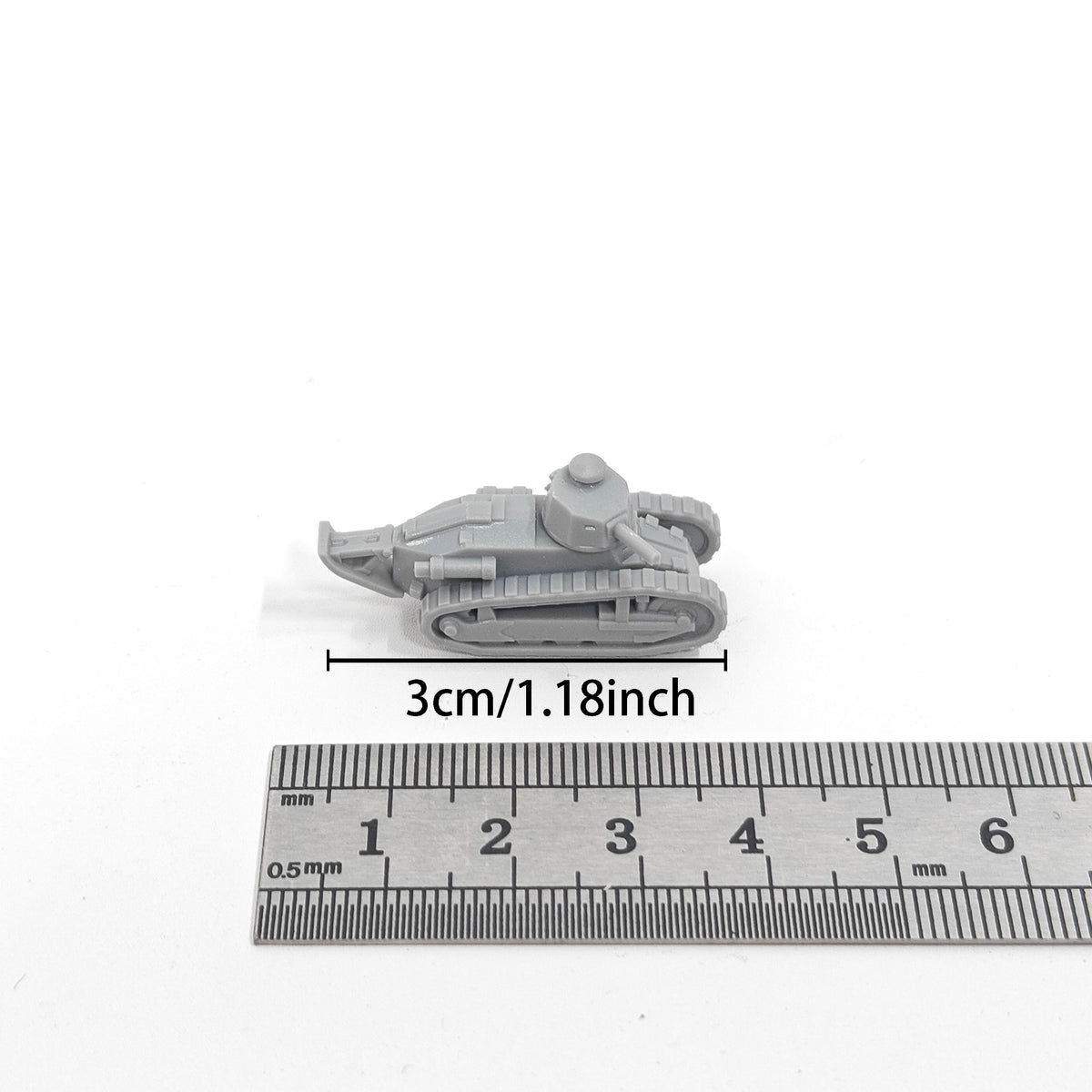 1/144 Scale Renault FT (FT-17) Tank Model Kit
