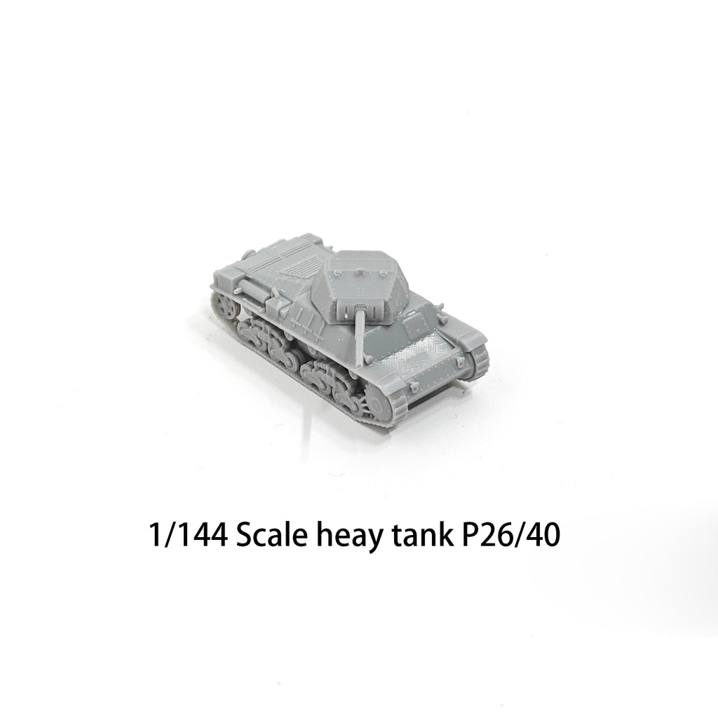 1/144 Scale Italian heay tank P26/40 Model kits