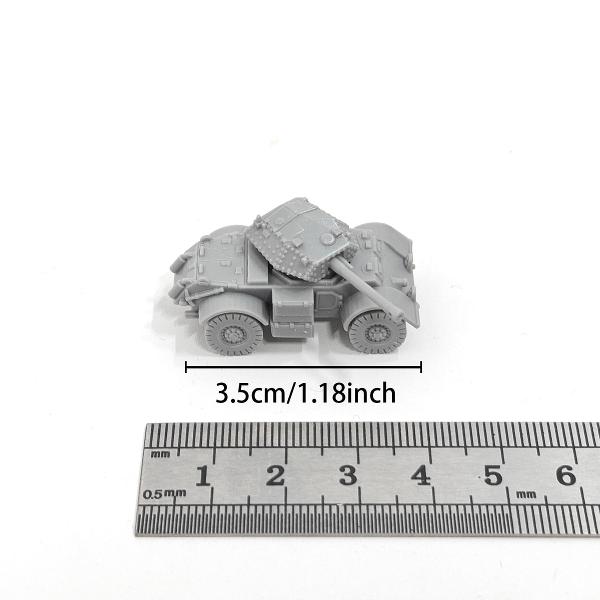1/144 Scale Staghound Mk III Wheeled Armored Car Model kits