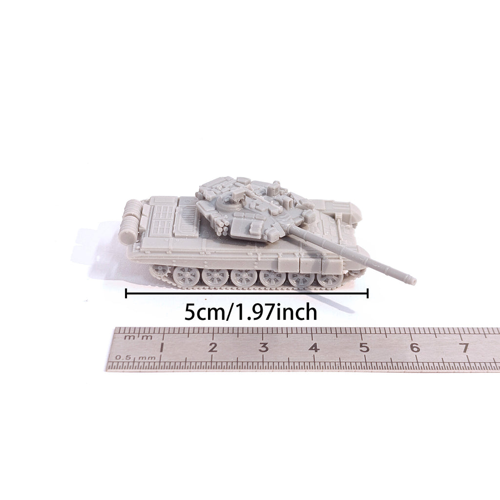 1/144 Scale RussianT90A MBT Unpainted Miniatures Reisn Model Kits