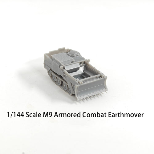 1/144 Scale M105 Combat Earthmover Unpainted Resin Model Kit