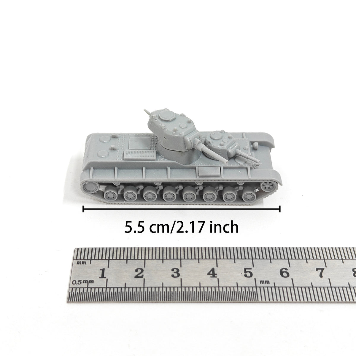 1/144 Scale SMK (Sergai Mironovich Kirov) Heavy Multi-Turret Tank Project Model kits