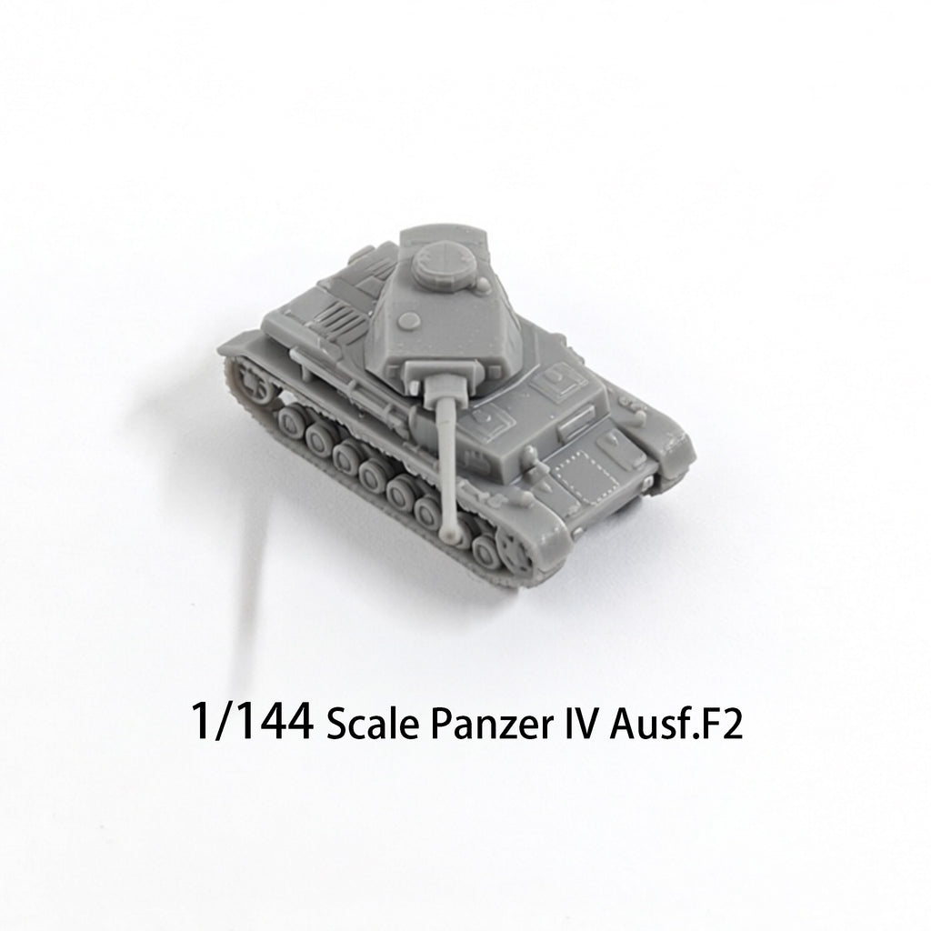 1/144 Scale Panzer IV Ausf.F2 Tank model kits