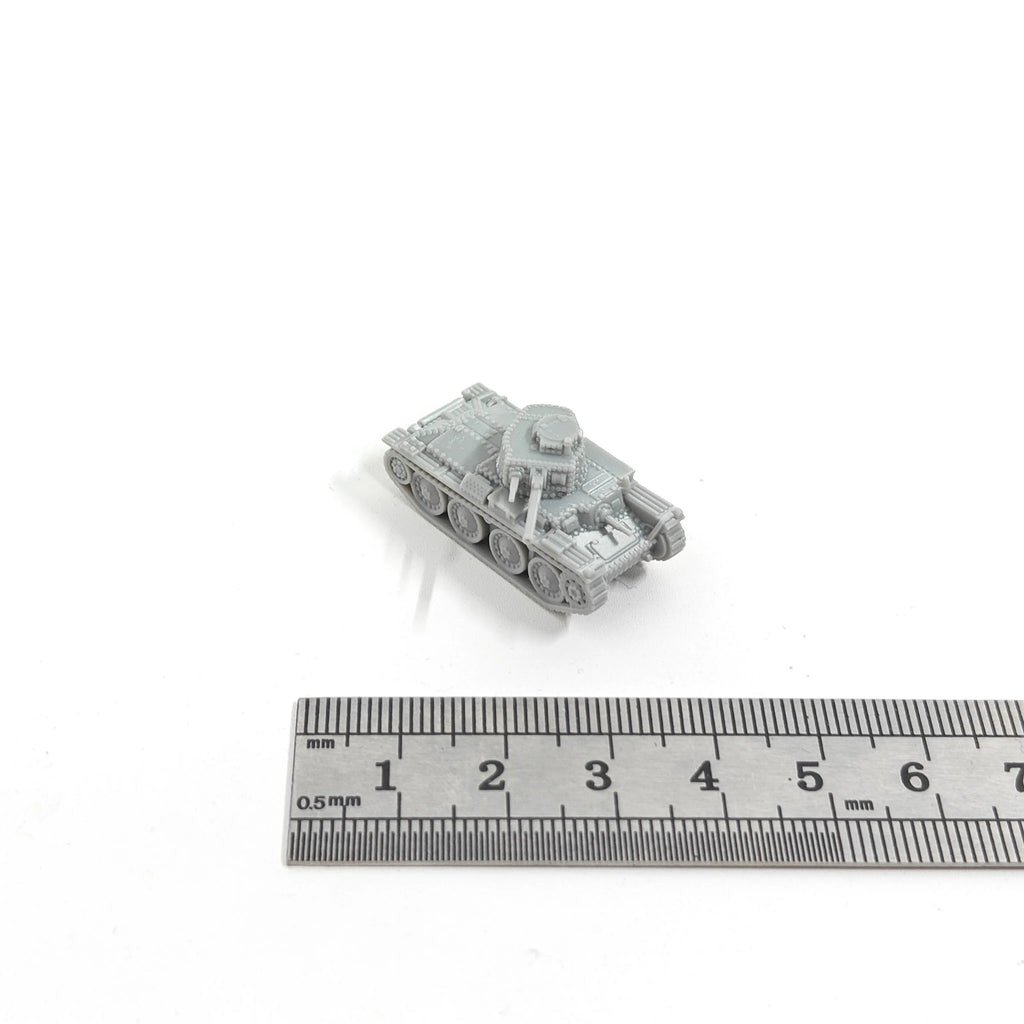 1/144 Scale Panzer 38(t) Model kits Unpainted miniatures