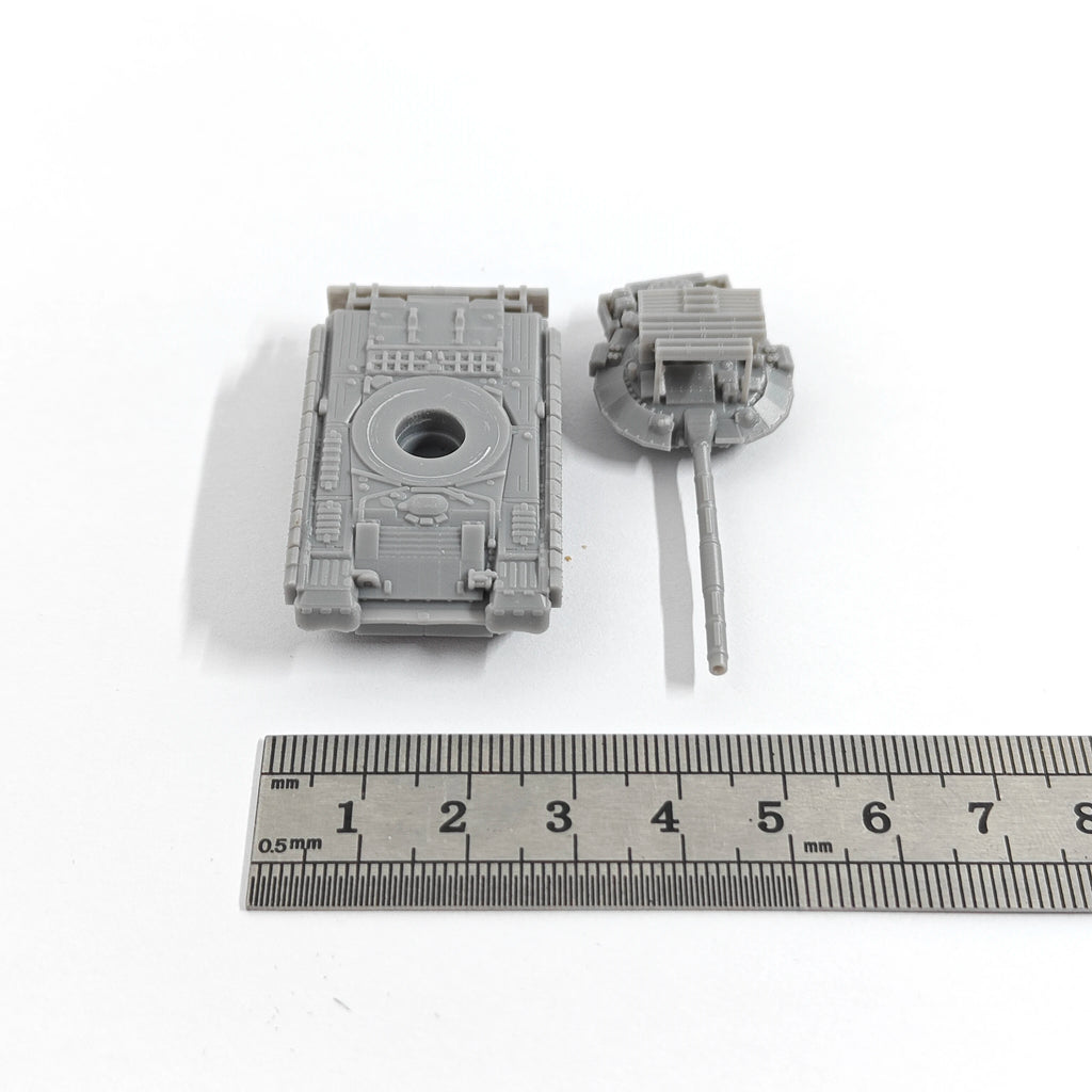 1/144 Scale up-armoured T-80BVM Main Battle Tank model kits