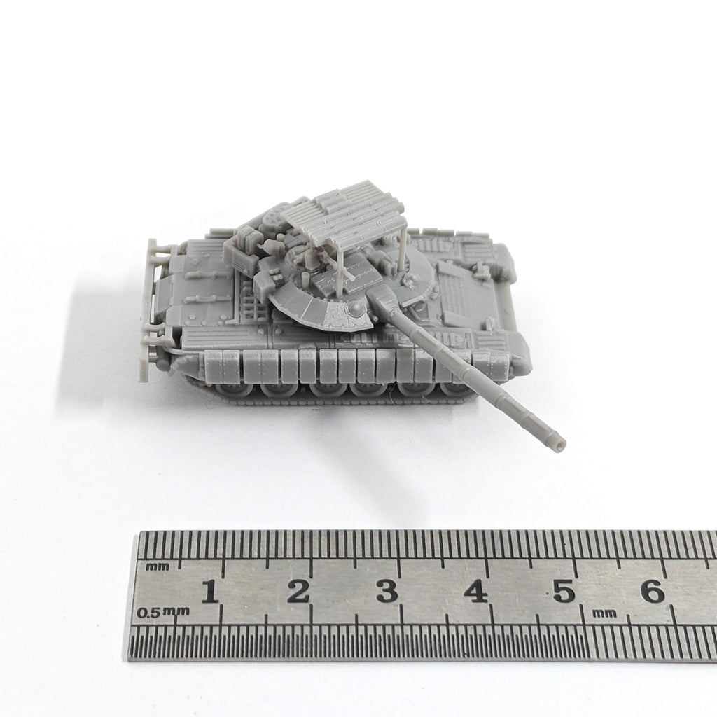 1/144 Scale up-armoured T-80BVM Main Battle Tank model kits