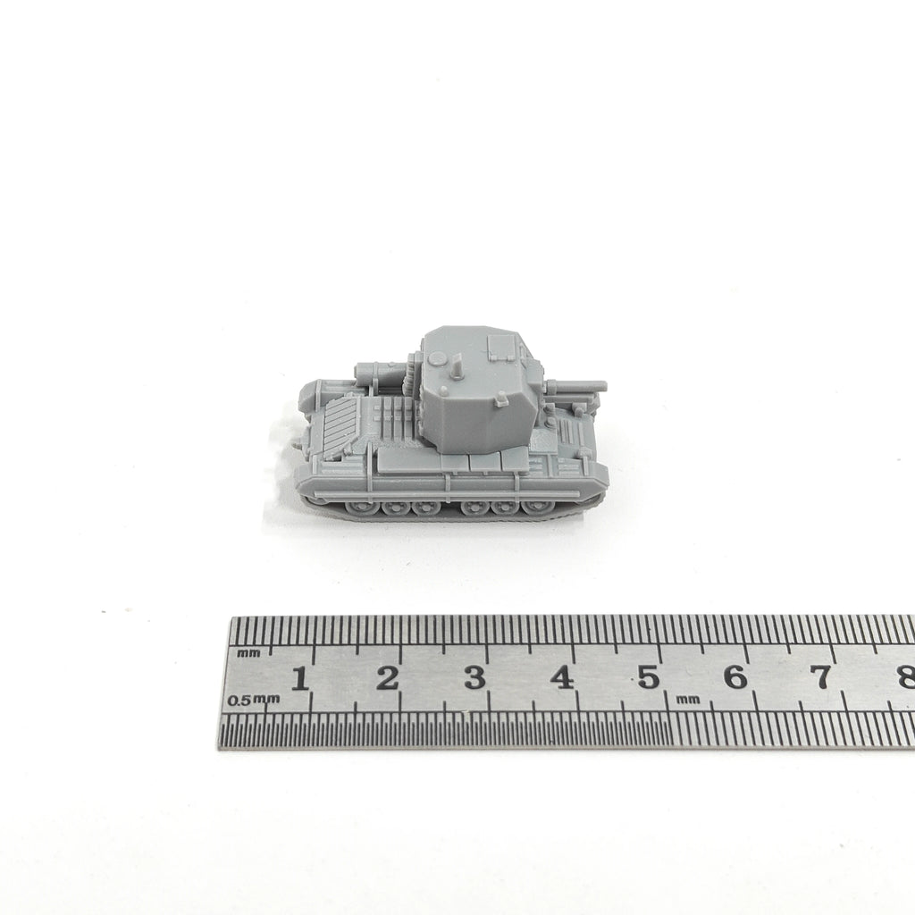 1/144 Scale  25 pdr Gun Self Propelled Bishop Model kits