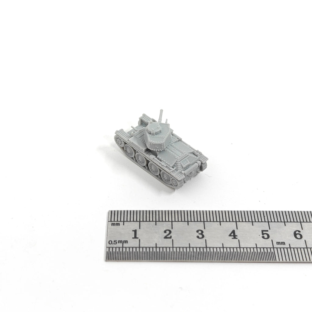 1/144 Scale Panzer 38(t) Model kits Unpainted miniatures
