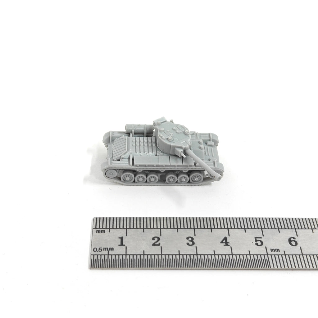 1/144 Scale Valentine IX medium tank Model kitss Unassembled miniatures