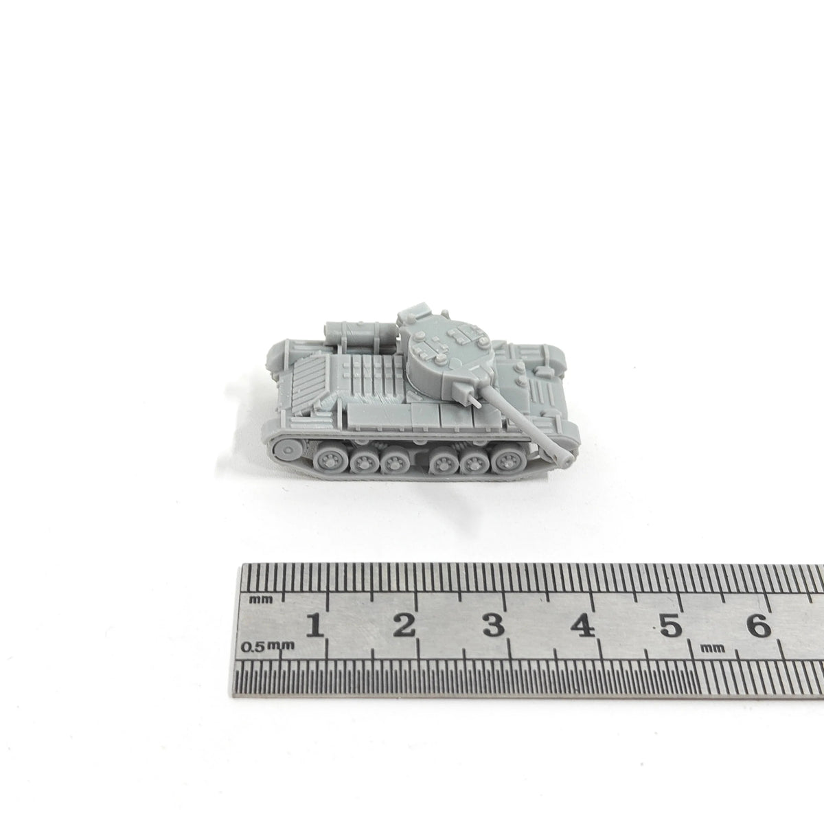 1/144 Scale Valentine IX medium tank Model kitss Unassembled miniatures