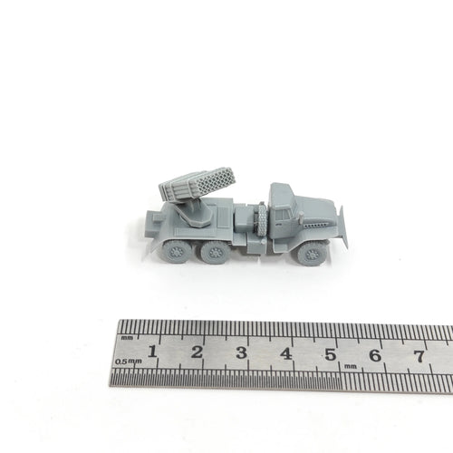 1/144 Scale BM-21 122-mm Multiple Rocket Launcher Model kits