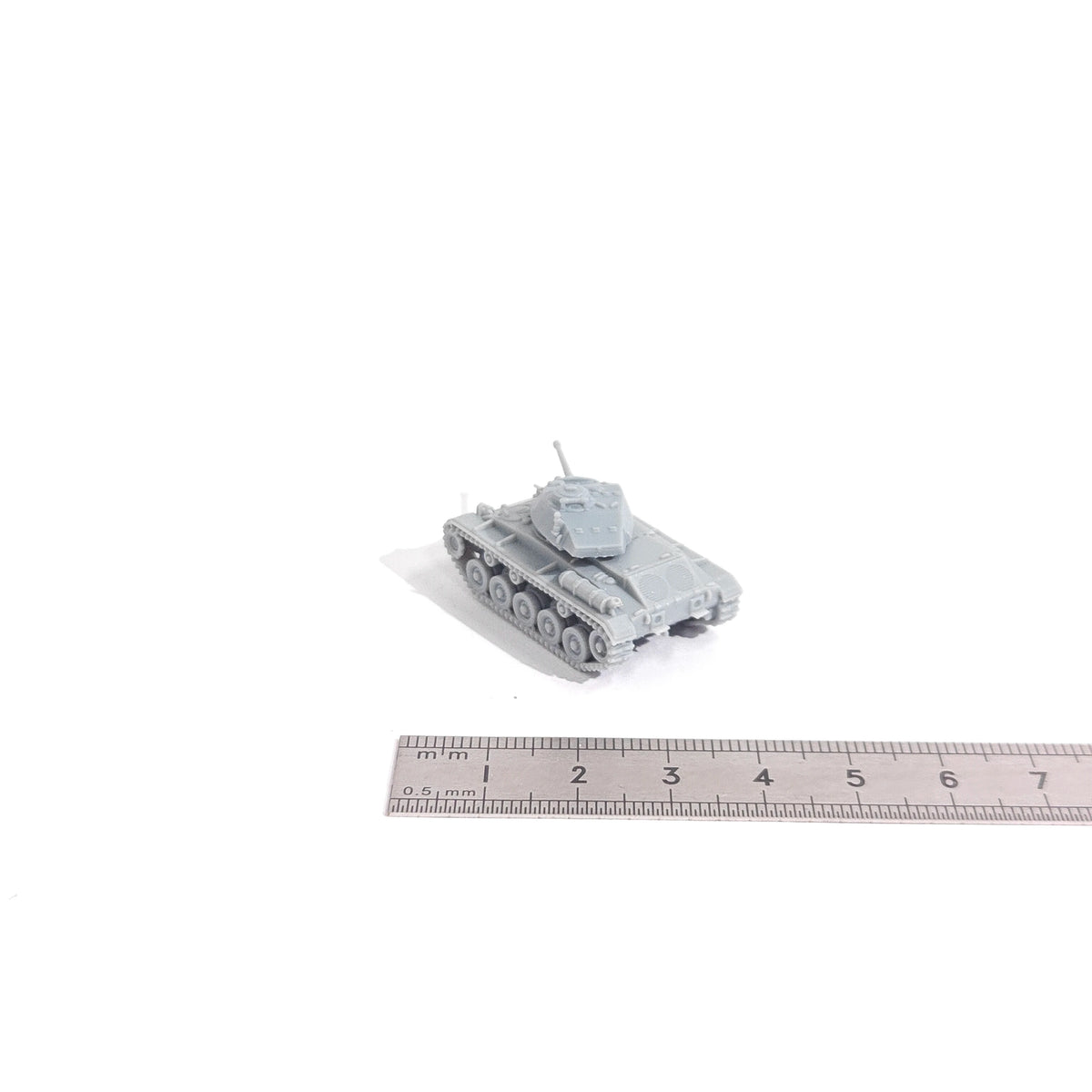 1/144 Scale M24 Chaffee Light Tank Unpainted Miniatures Reisn Model Kits