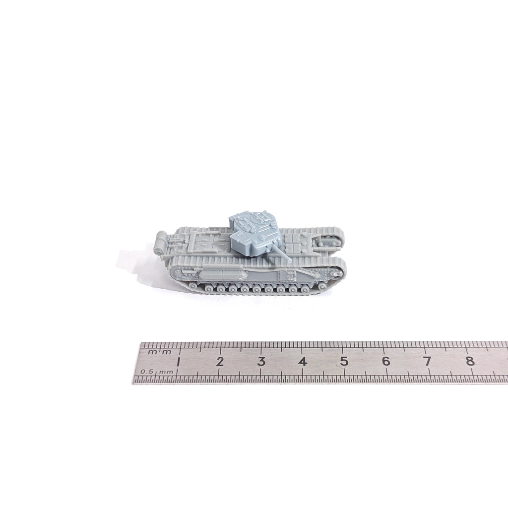 1/144 Scale Churchill I unpainted miniatures reisn model kits
