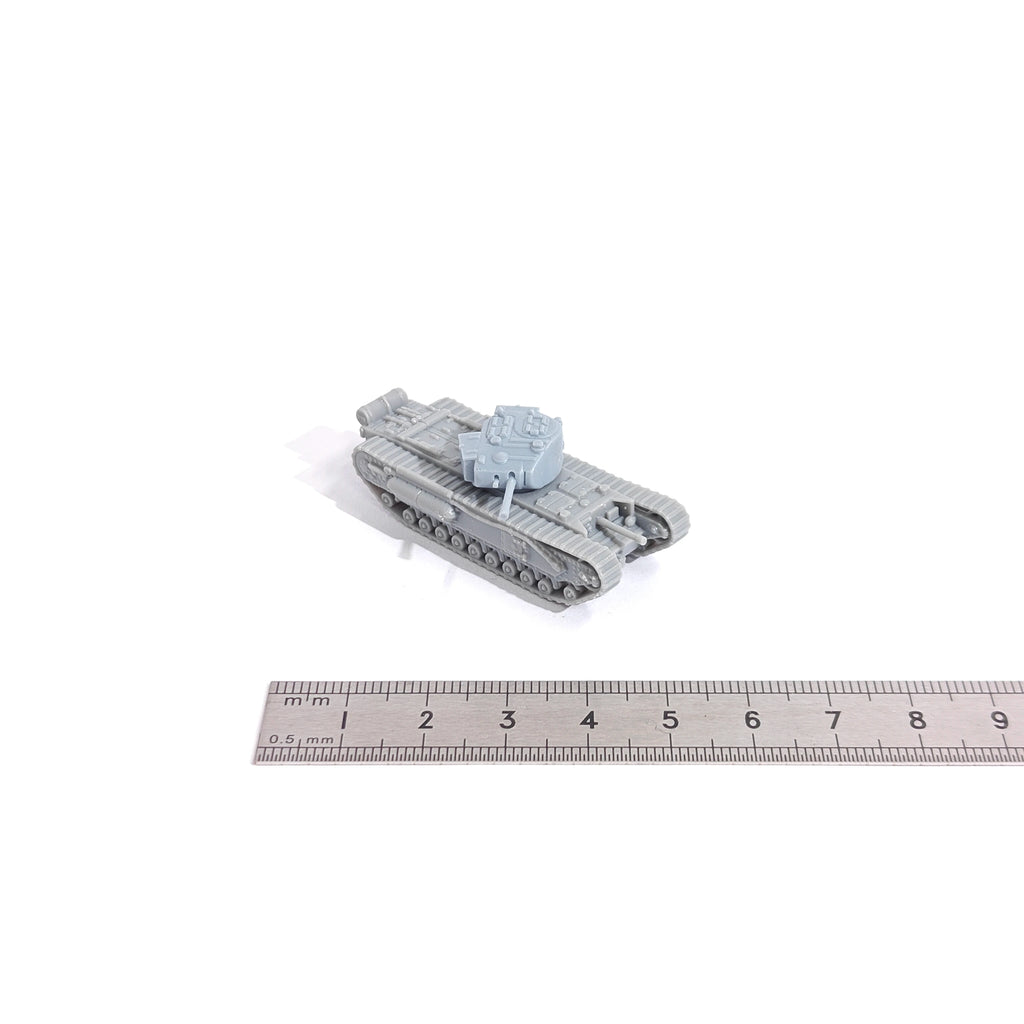 1/144 Scale Churchill I unpainted miniatures reisn model kits