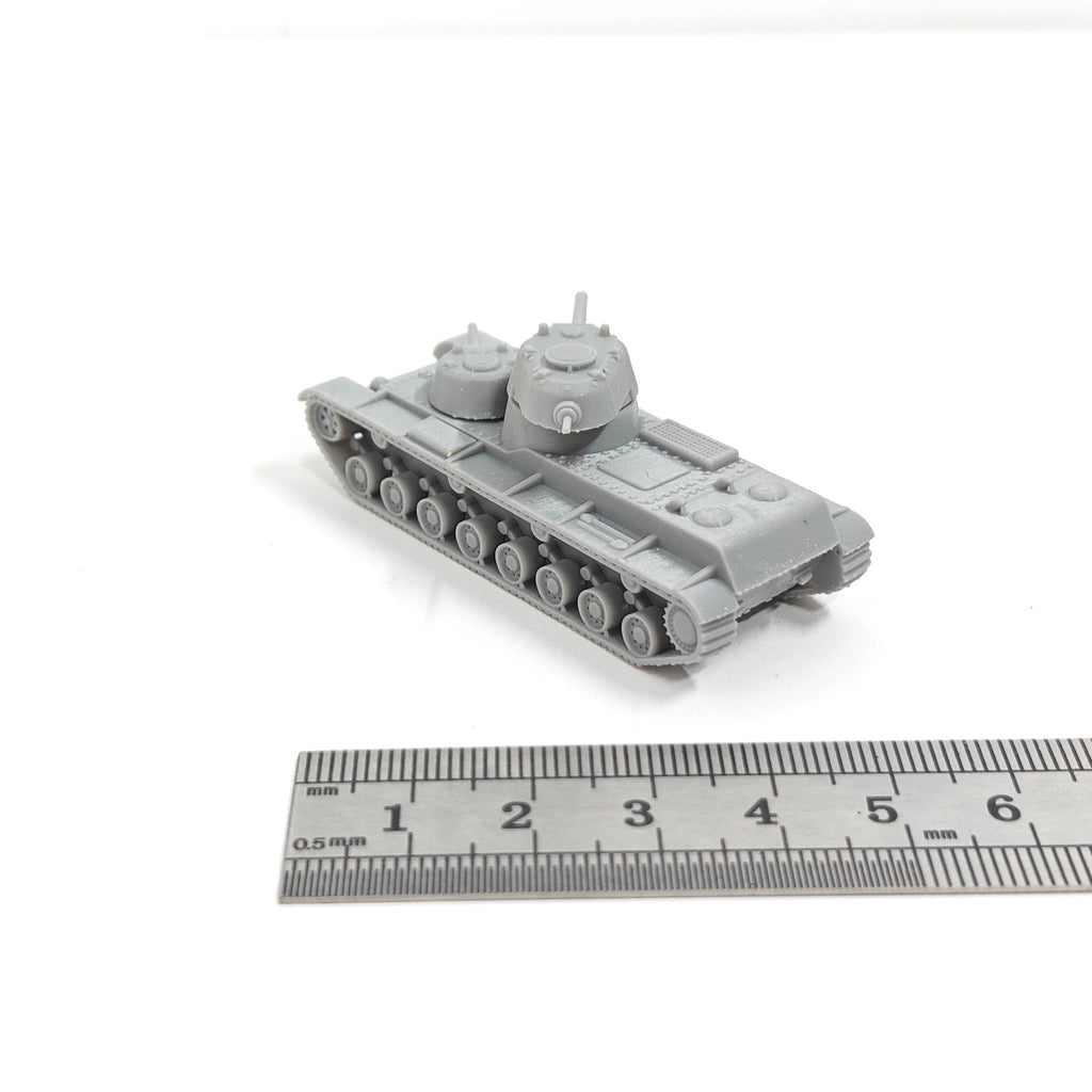 1/144 Scale SMK (Sergai Mironovich Kirov) Heavy Multi-Turret Tank Project Model kits