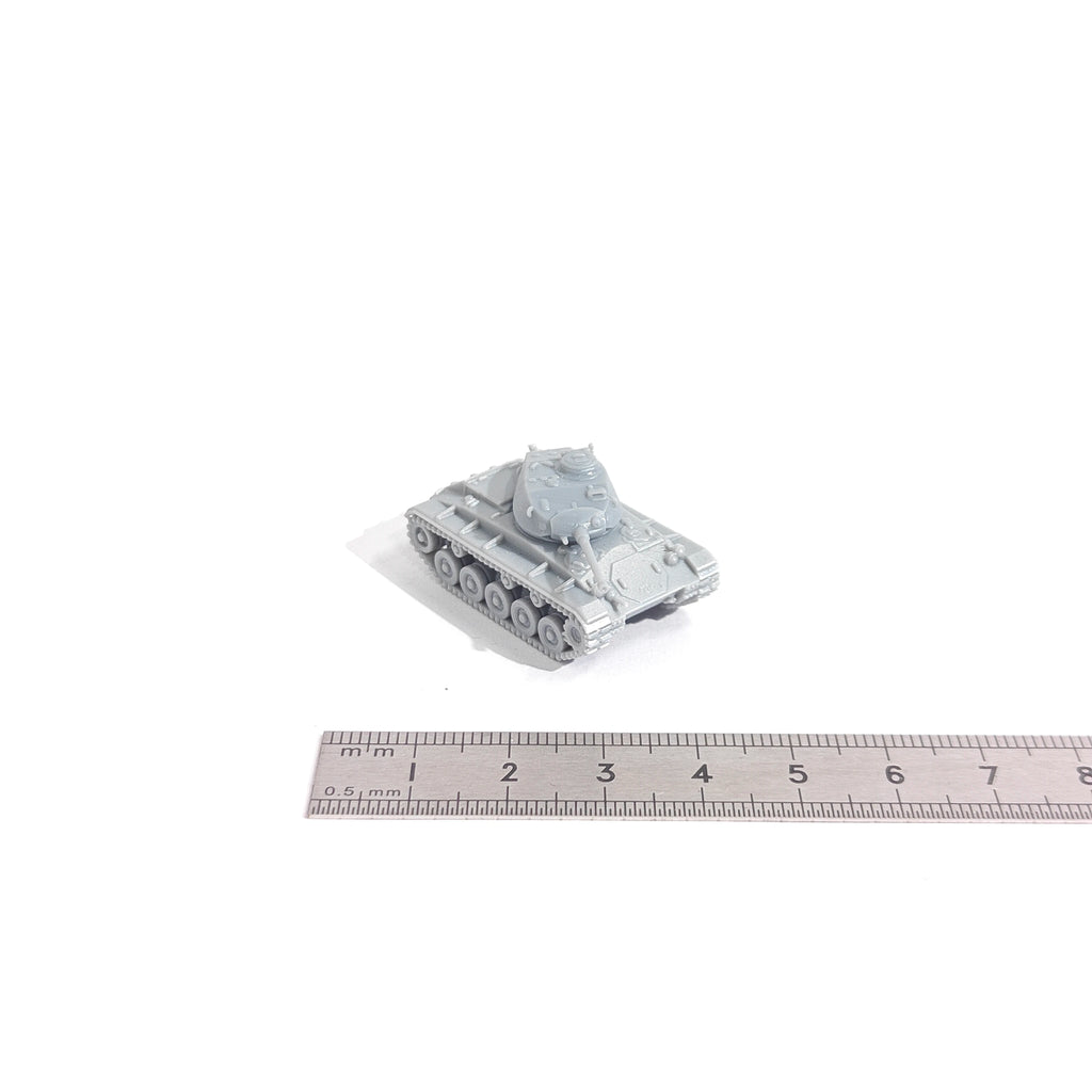 1/144 Scale M24 Chaffee Light Tank Unpainted Miniatures Reisn Model Kits