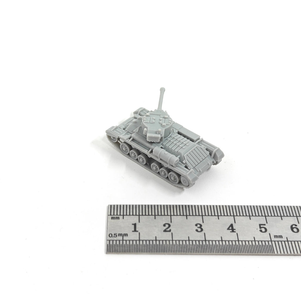 1/144 Scale Valentine IX medium tank Model kitss Unassembled miniatures
