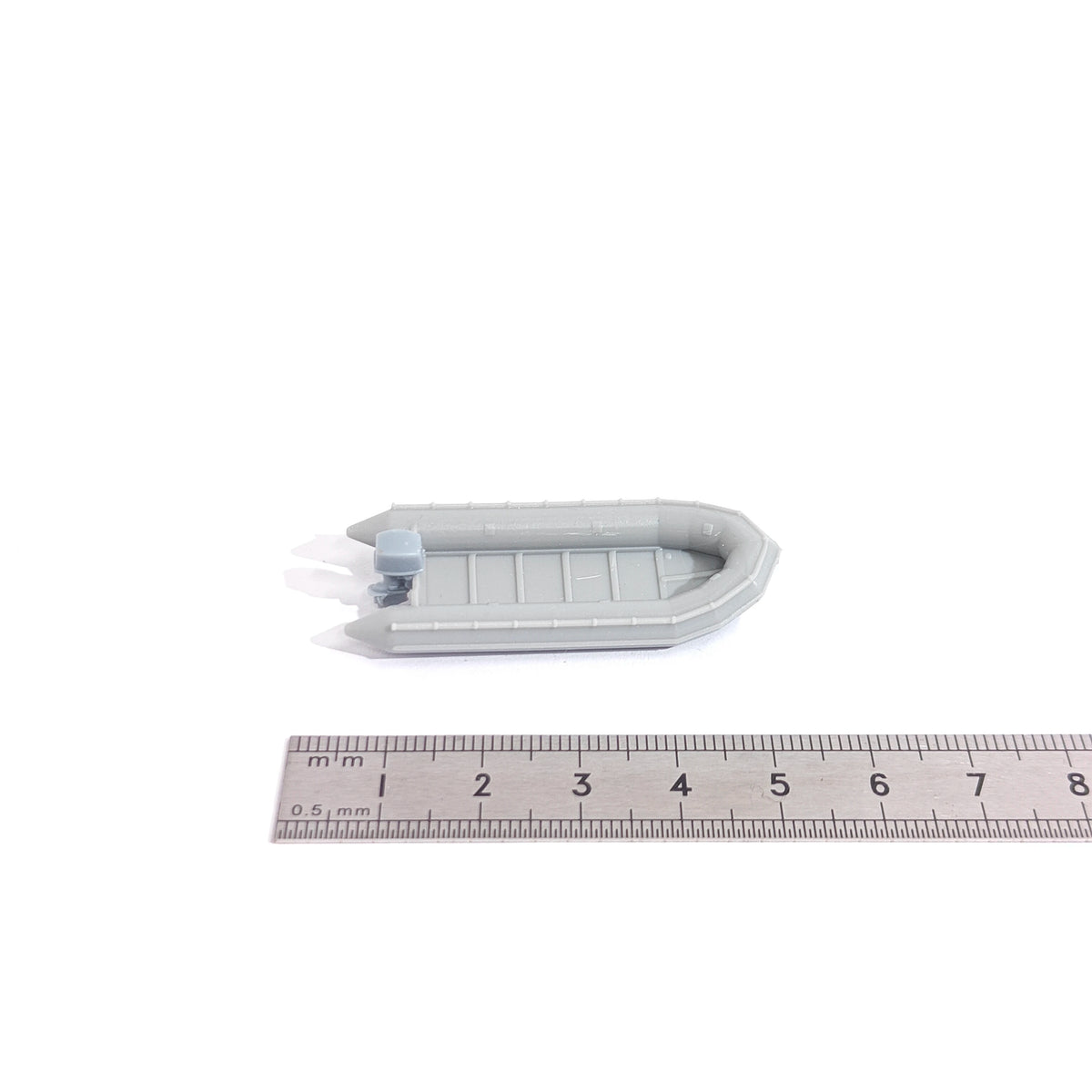 1/144 scale unpainted resin model kit of rubber boats