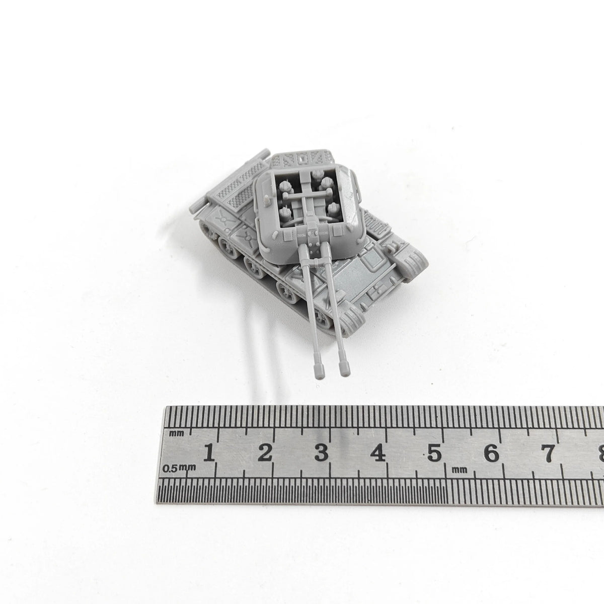 1/144 Scale ZSU-57-2 Soviet SPAAG Model kits Unpainted miniatures