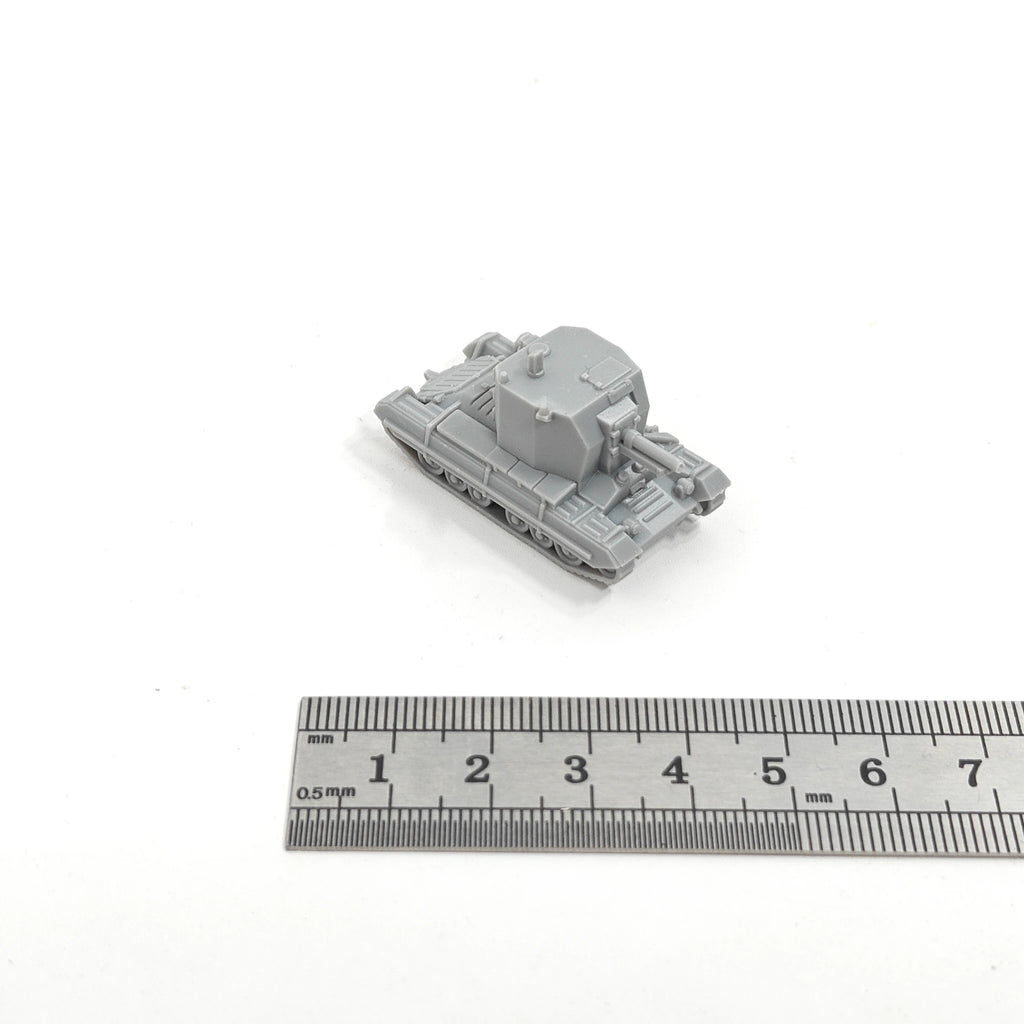 1/144 Scale  25 pdr Gun Self Propelled Bishop Model kits
