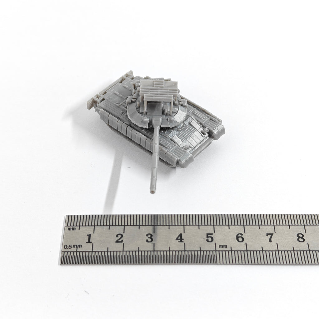 1/144 Scale up-armoured T-80BVM Main Battle Tank model kits