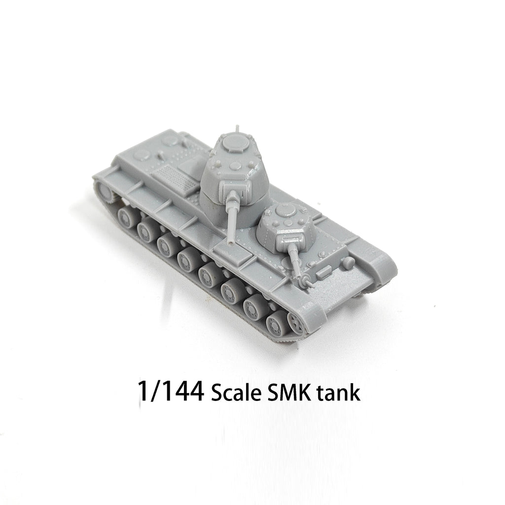 1/144 Scale SMK (Sergai Mironovich Kirov) Heavy Multi-Turret Tank Project Model kits