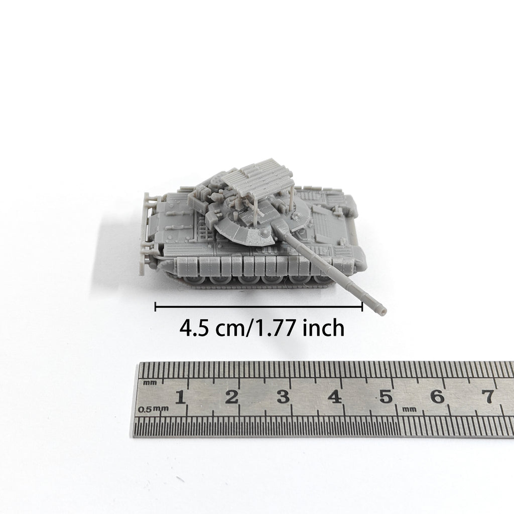 1/144 Scale up-armoured T-80BVM Main Battle Tank model kits