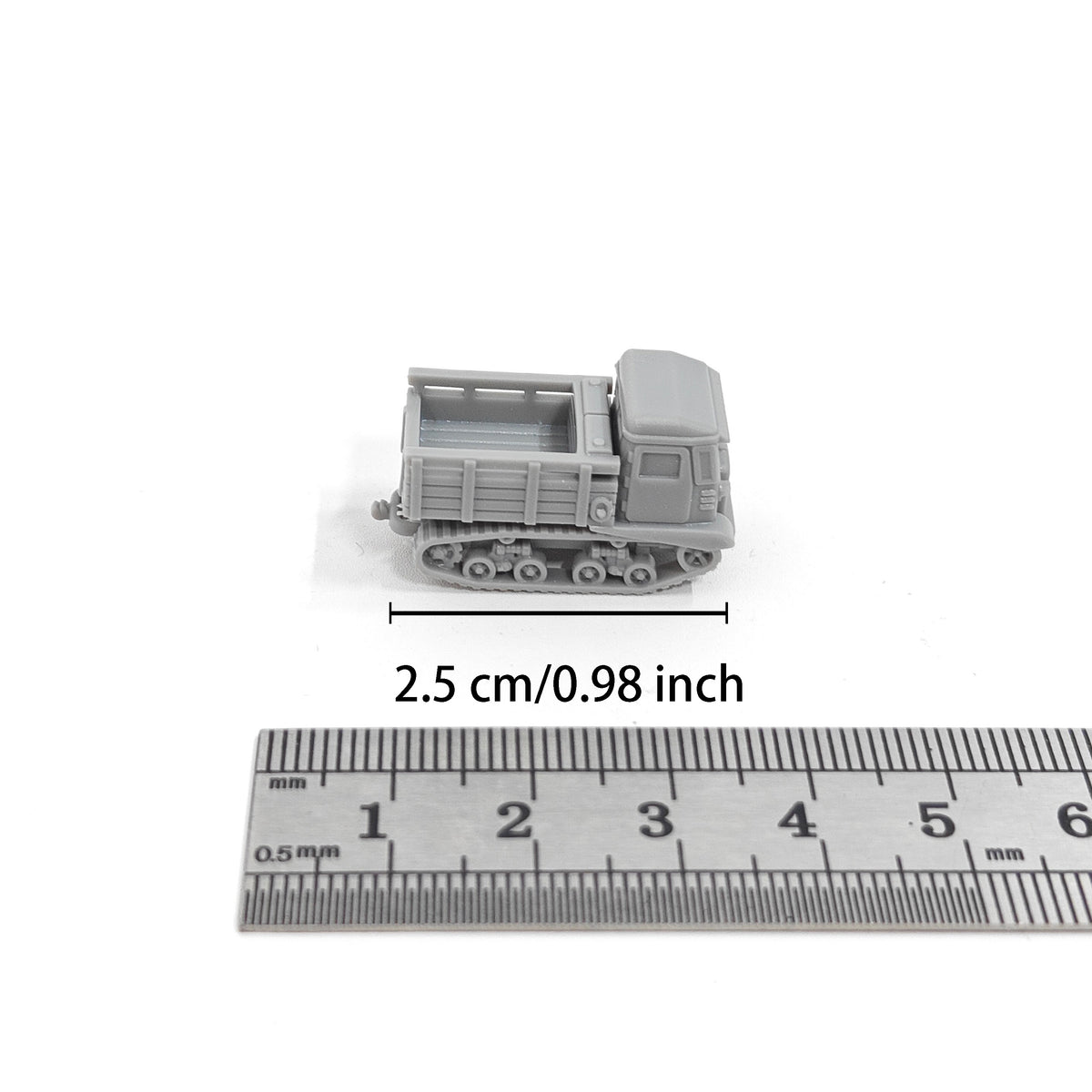 STZ-5 artillery tractor 1/144 scale model kit