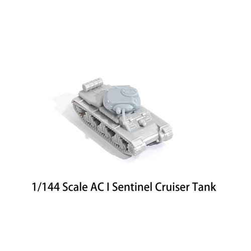 1/144 Scale AC I Sentinel Cruiser Tank unpainted miniatures reisn model kits