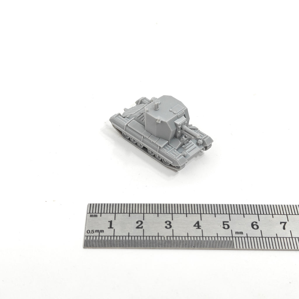 1/144 Scale  25 pdr Gun Self Propelled Bishop Model kits